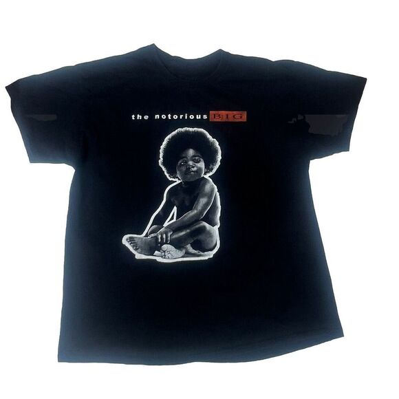 The Notorious BIG Mens Size XL Hip Hop Tee Shirt T-shirt Rap Biggie Smalls - Picture 1 of 8